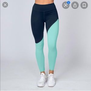 Muscle Nation Diagonal Cut Scrunch Leggings